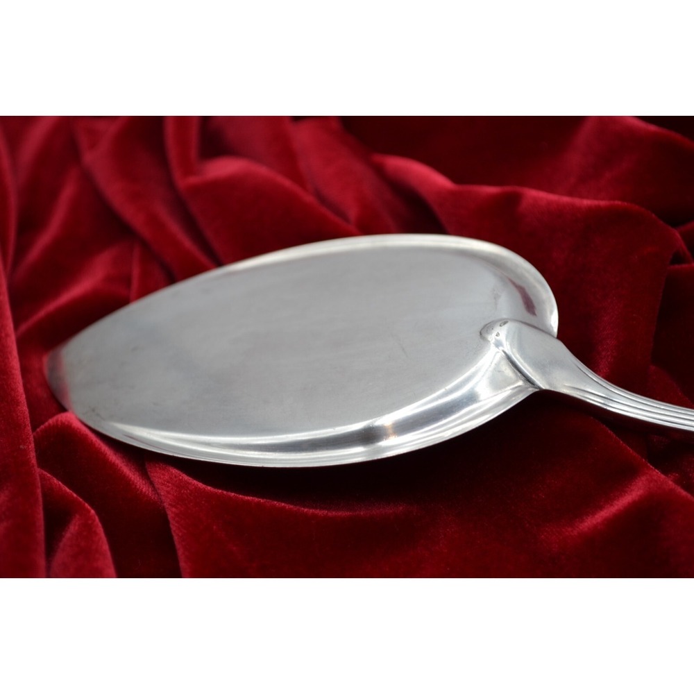 Tiffany & Co EP Silver Plate Cake Pie Server Patent 1884 Engraved Monogram - Picture 4 of 6